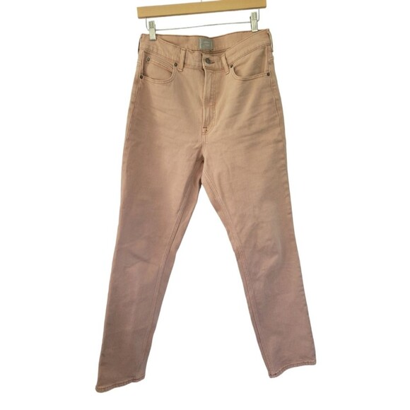 Everlane Denim - Everlane The Way High Slim Jean in Red Clay Size 30